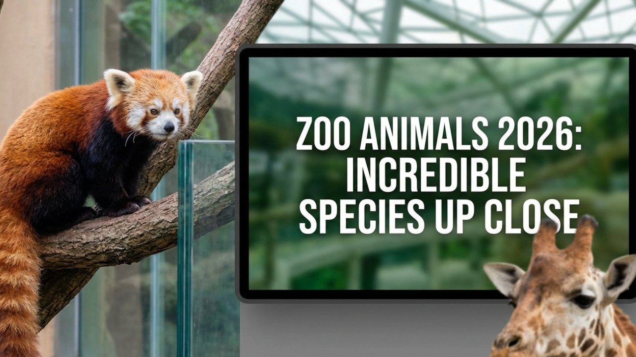 Zoo Animals 2026: Incredible Species Up Close