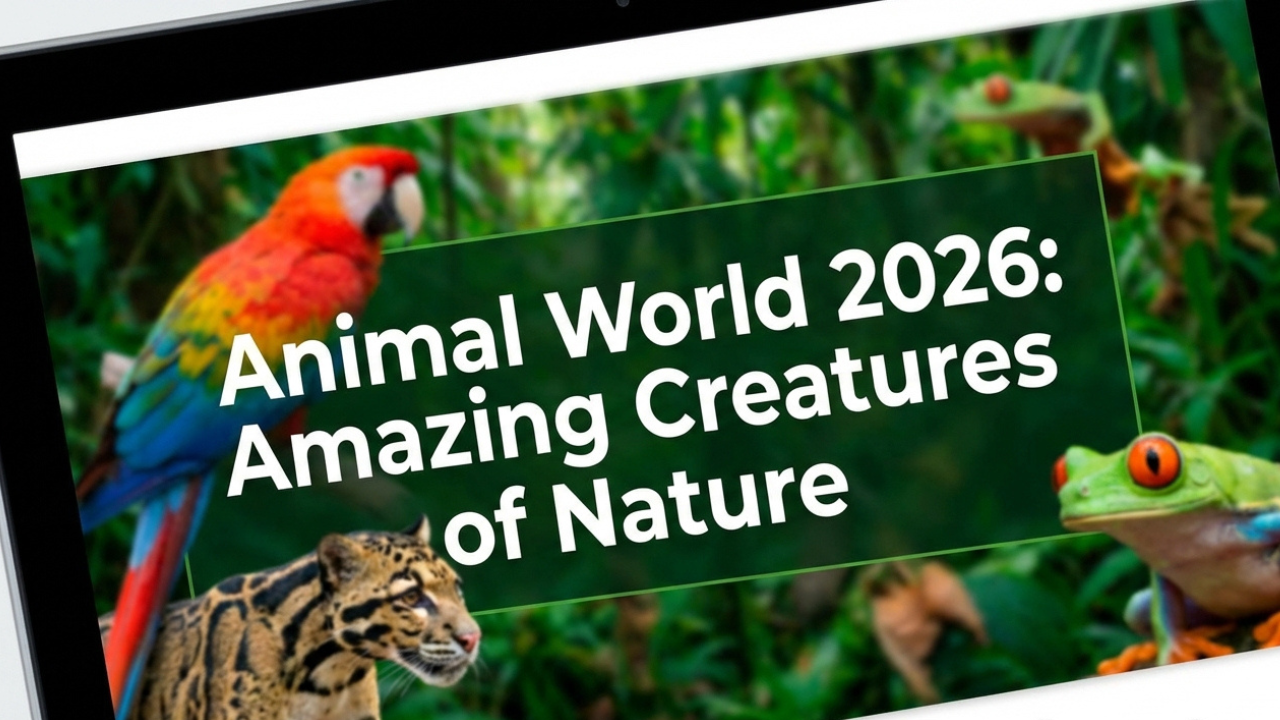 Animal World 2026: Amazing Creatures of Nature
